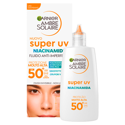 Fluido Facial Diário Anti-Imperfeições Super UV com Niacinamida e FPS50+